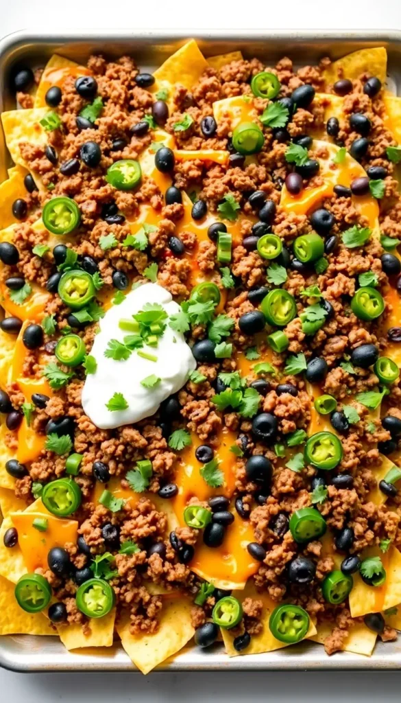 Ground Beef Nachos