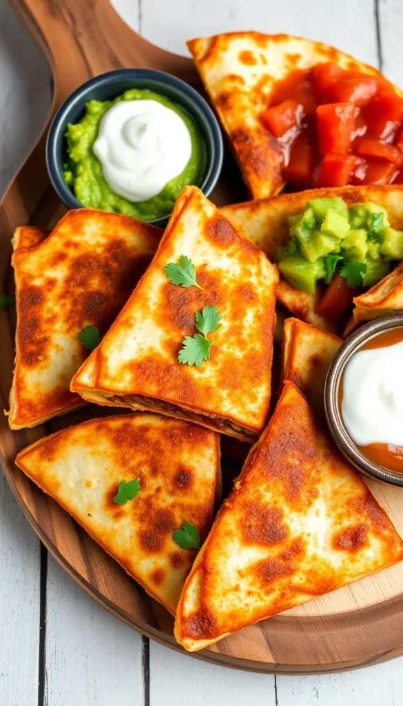 Ground Beef Quesadillas