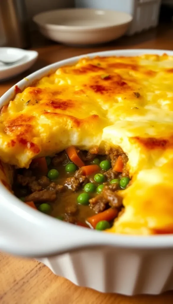 Ground Beef Shepherd’s Pie