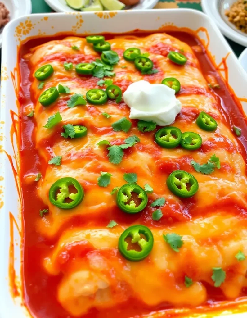 Ground Turkey Enchiladas