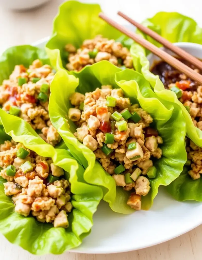 Ground Turkey Lettuce Wraps