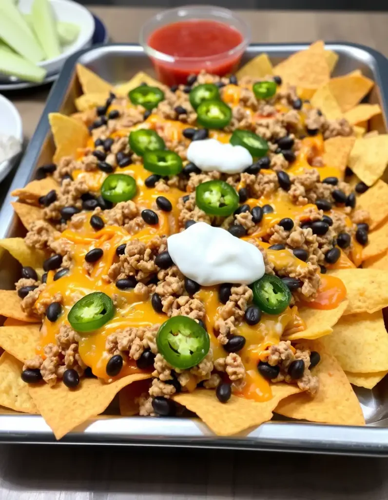 Ground Turkey Nachos