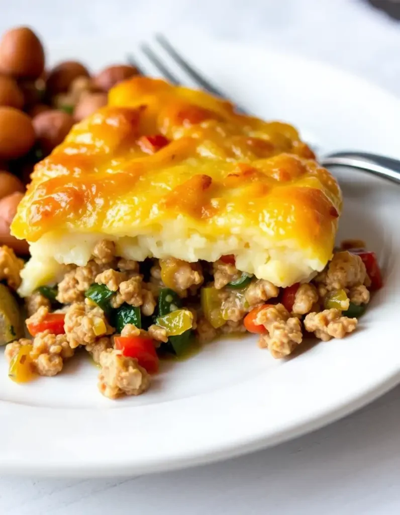 Ground Turkey Shepherd’s Pie