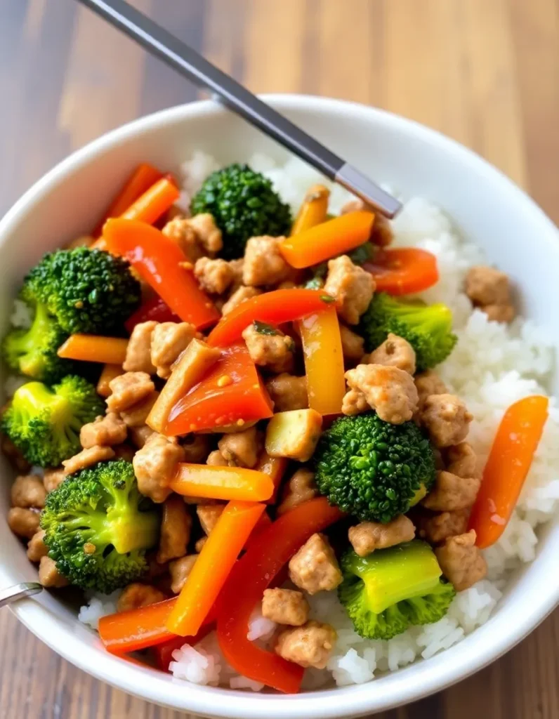 Ground Turkey Stir-Fry