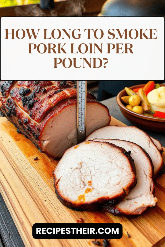 How Long to Smoke Pork Loin Per Pound