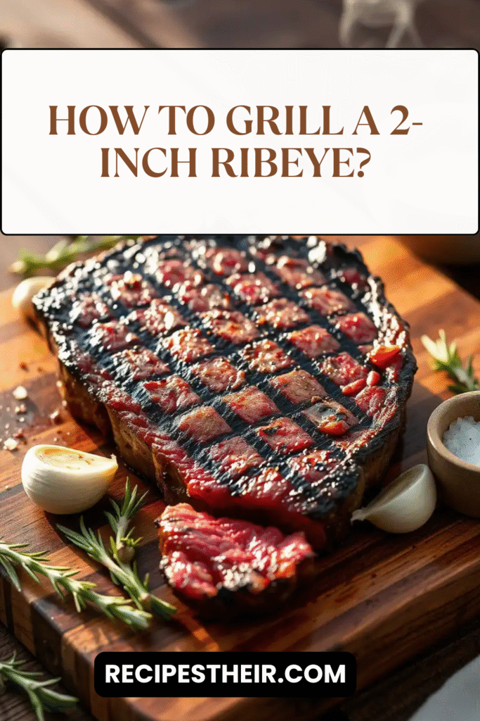 How To Grill a 2-Inch Ribeye