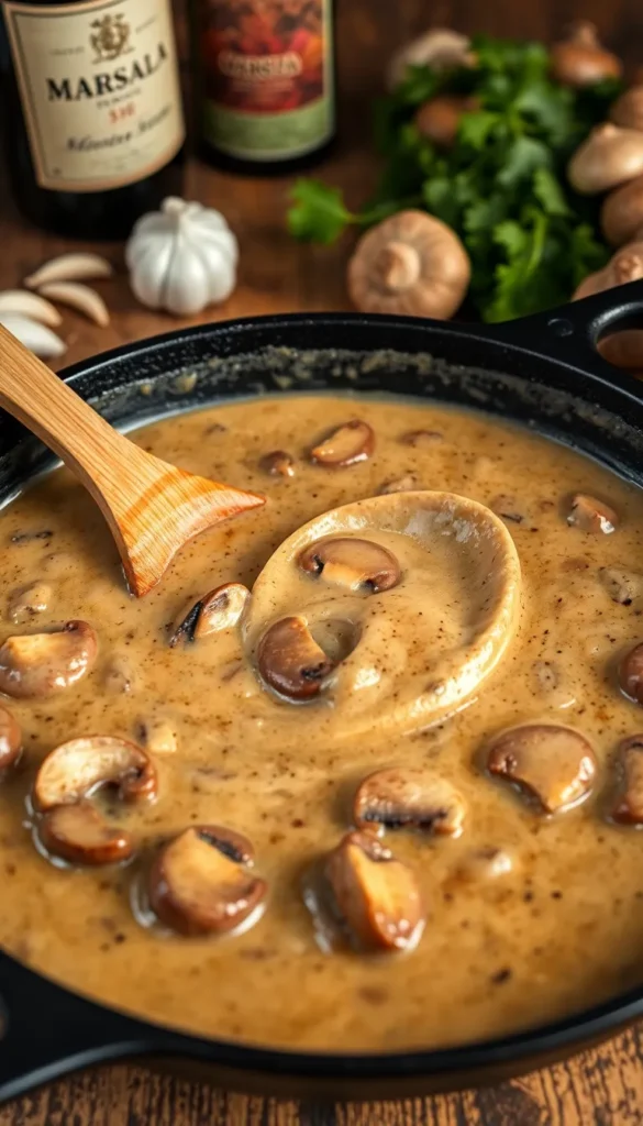 How to Make Carrabba’s Marsala Sauce