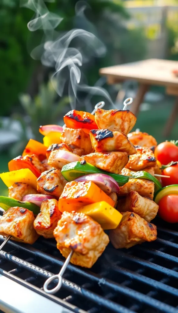 How to Make Chicken Kabobs on the Grill