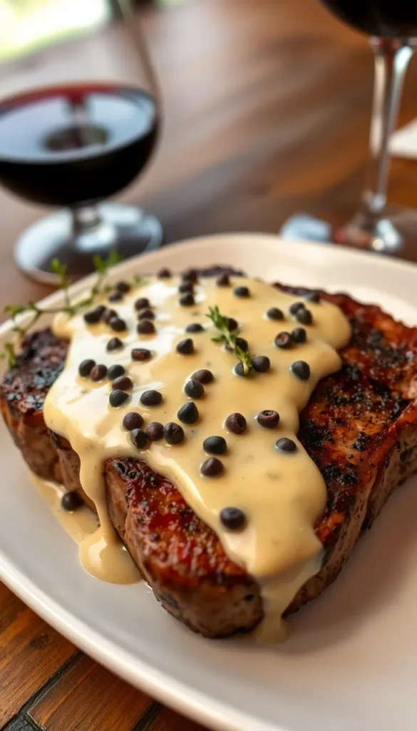 How to Make Peppercorn Sauce for Steak