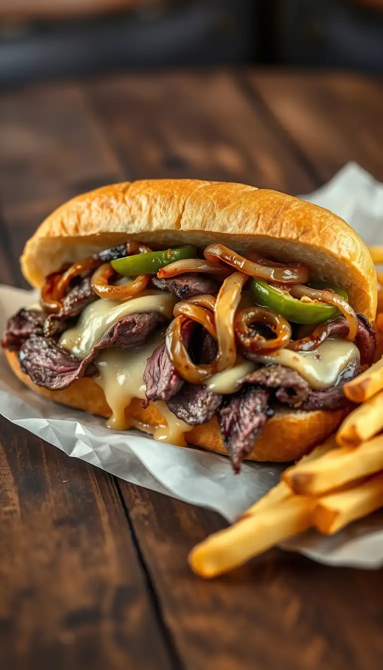 Philly Cheese Steak Sandwich Recipe: A Classic American Favorite