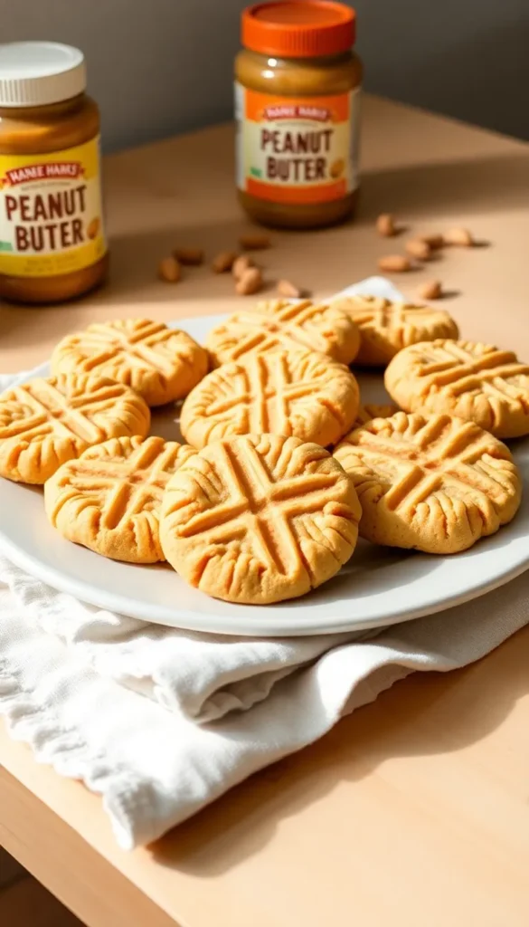 Ingredient Peanut Butter Cookies