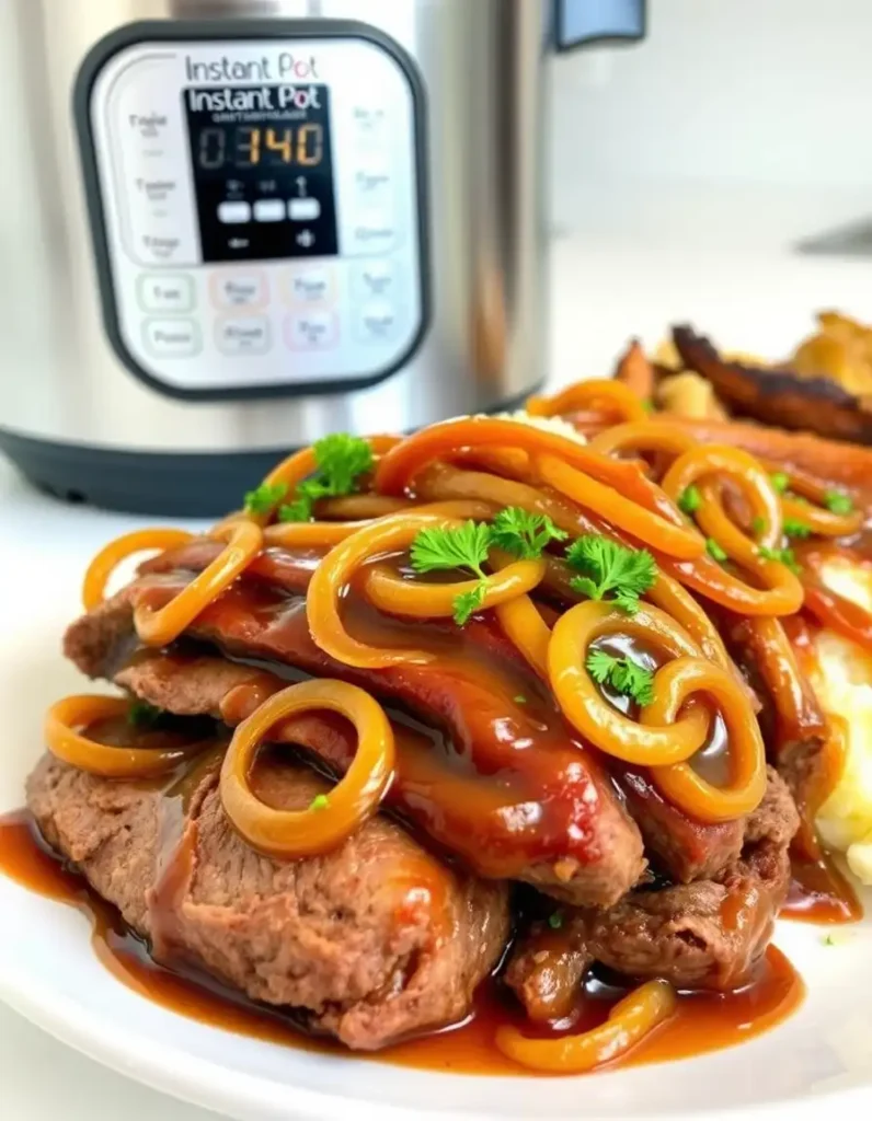 Instant Pot Brisket with Onions