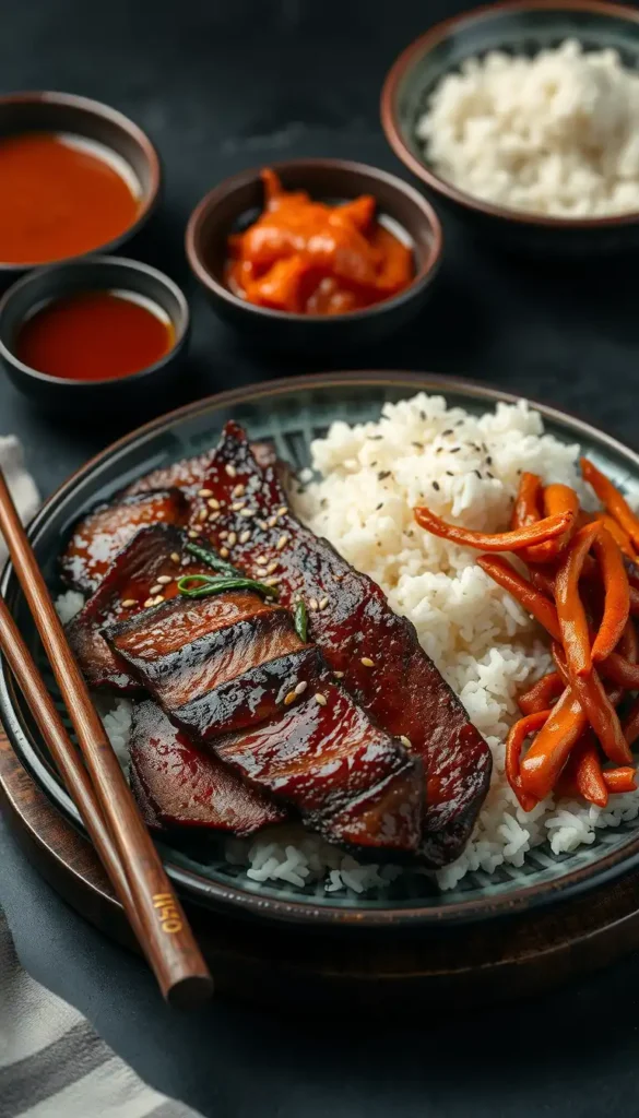 Korean BBQ Bulgogi Steak