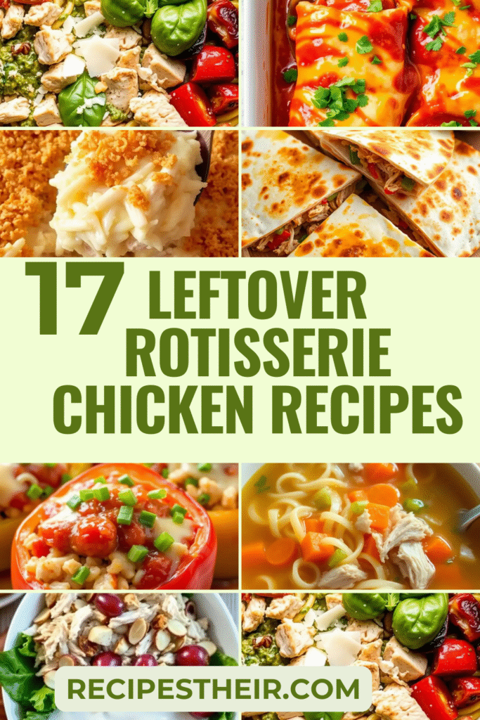 Leftover Rotisserie Chicken Recipes