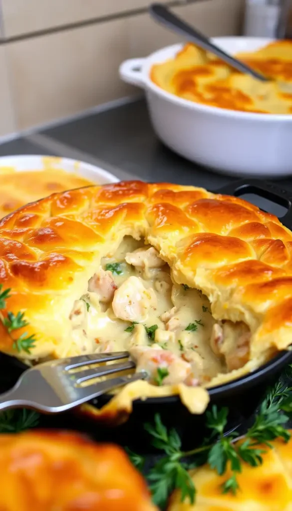 Leftover Turkey Pot Pie