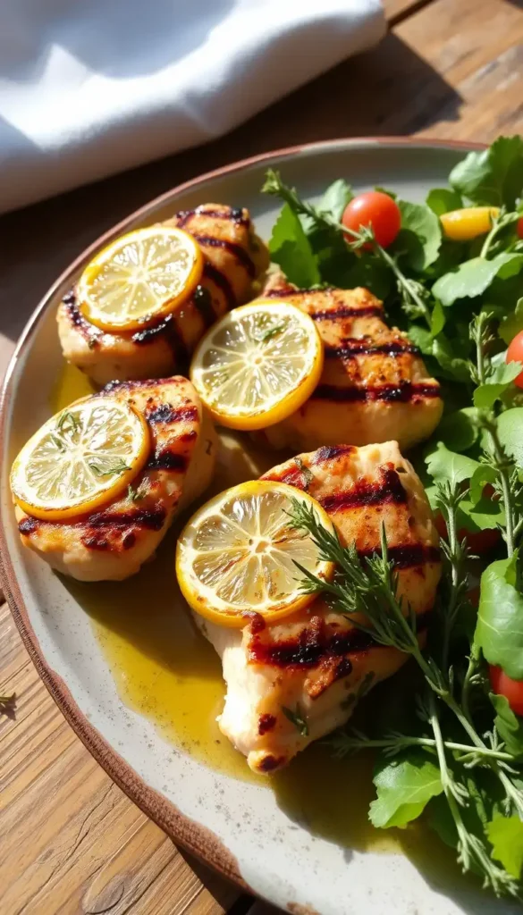 Lemon Herb Grilled Chicken
