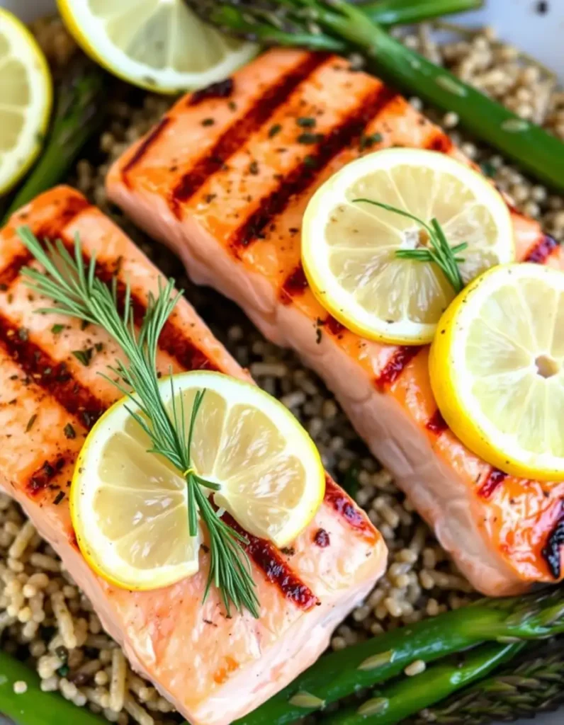 Lemon Herb Grilled Salmon