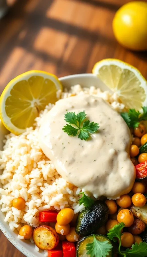 Lemon Herb Tahini Sauce