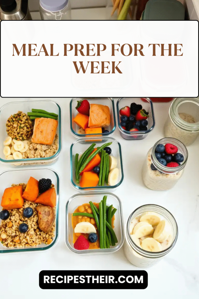 Meal Prep for the Week