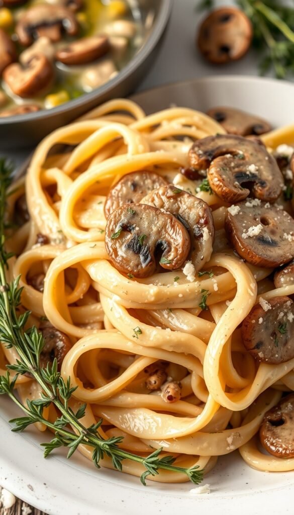 Mushroom Cream Sauce