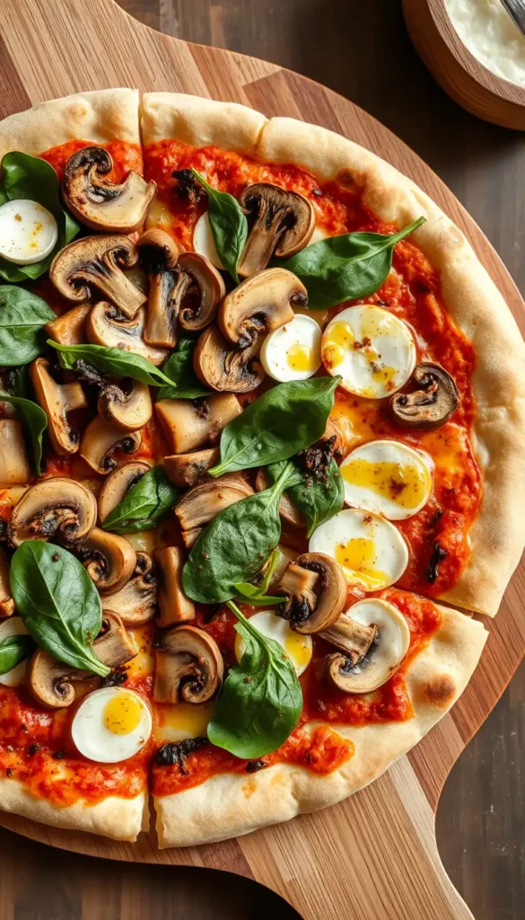 Mushroom Pizza