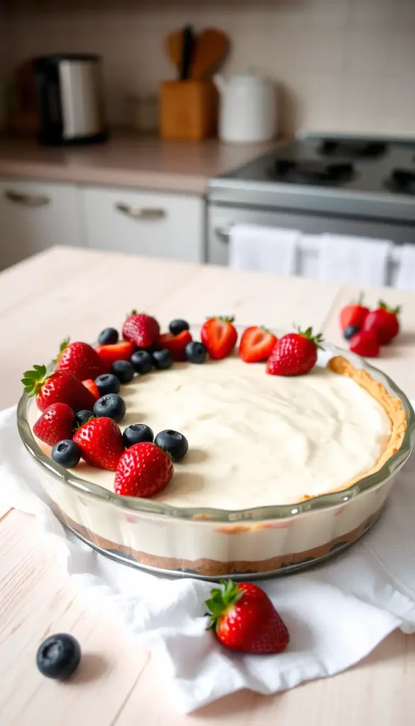 No-Bake Cheesecake