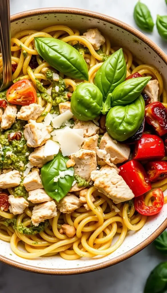 Pesto Chicken Pasta
