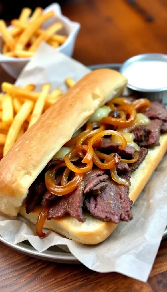 Petite Sirloin Steak Sandwiches