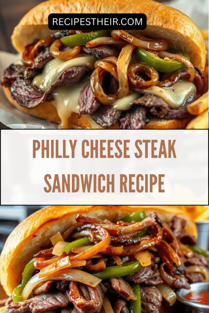 Philly Cheese Steak Sandwich Recipe