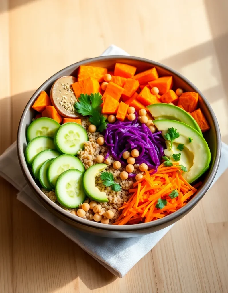 Rainbow Veggie Buddha Bowl