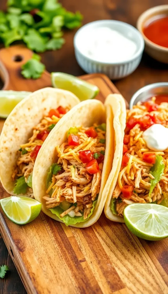 Rotisserie Chicken Tacos