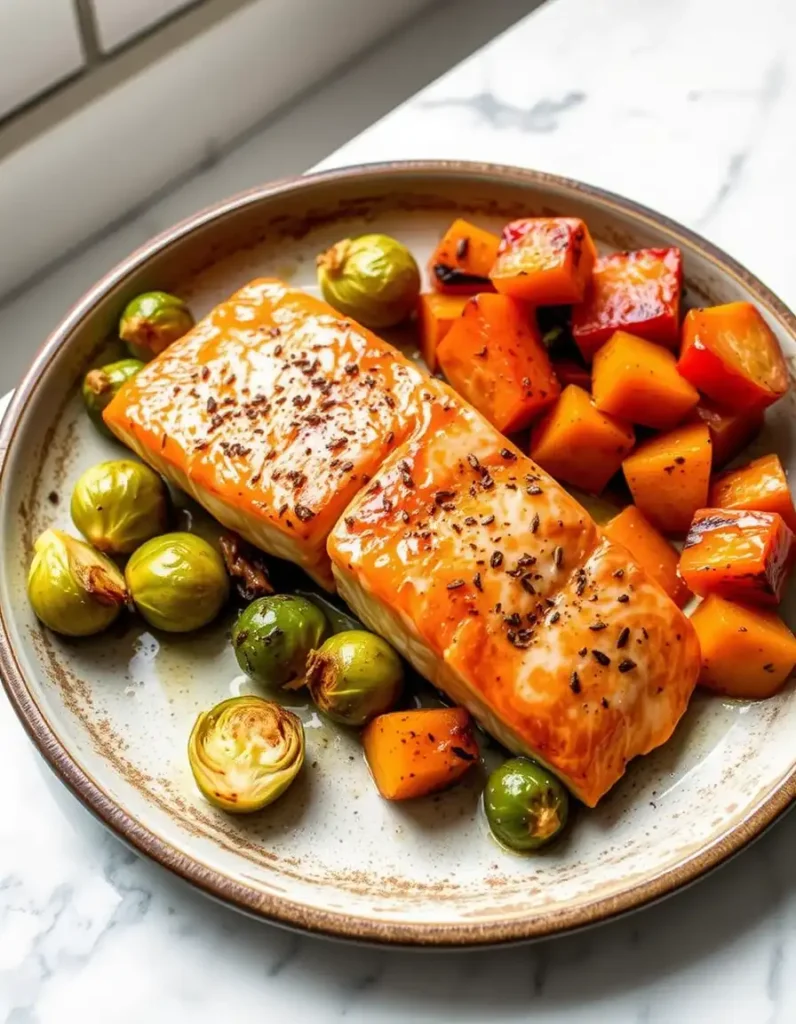 Salmon with Roasted Veggies