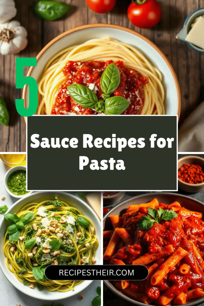 Sauce Recipes for Pasta