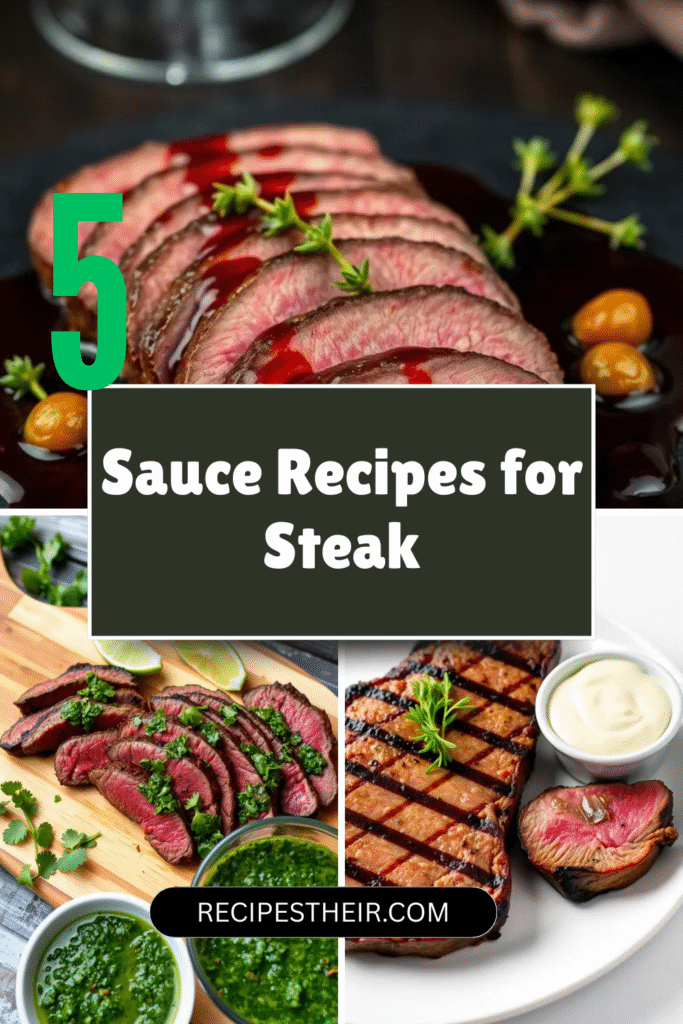 Sauce Recipes for Steak
