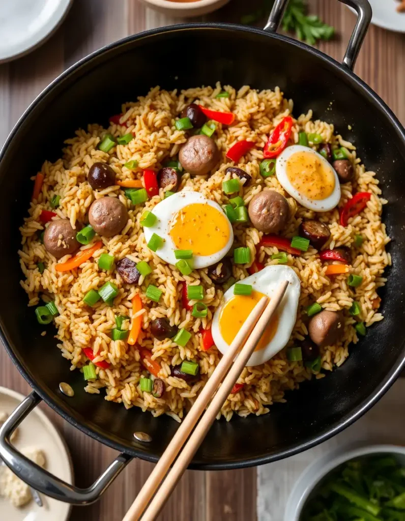 Sausage Fried Rice