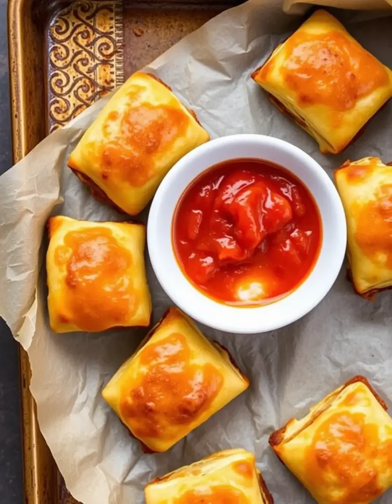 Sausage Pizza Rolls
