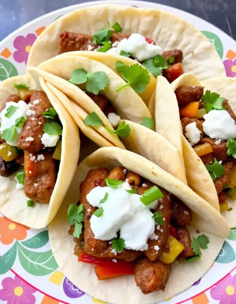 Sausage Tacos