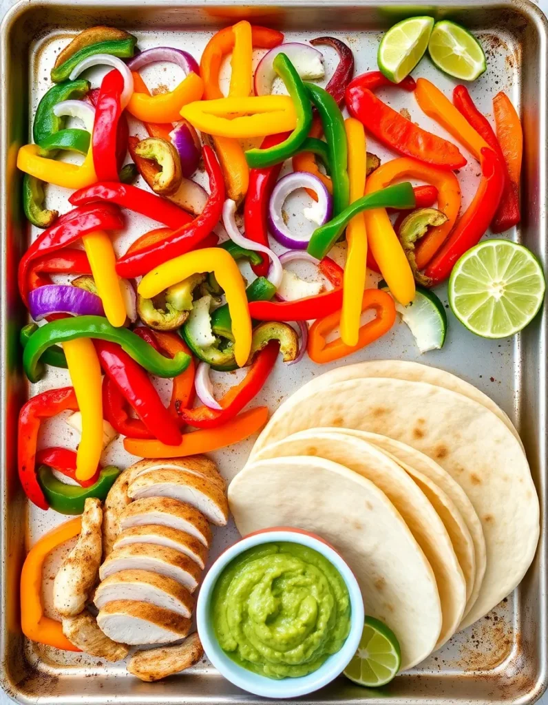 Sheet Pan Chicken Fajitas