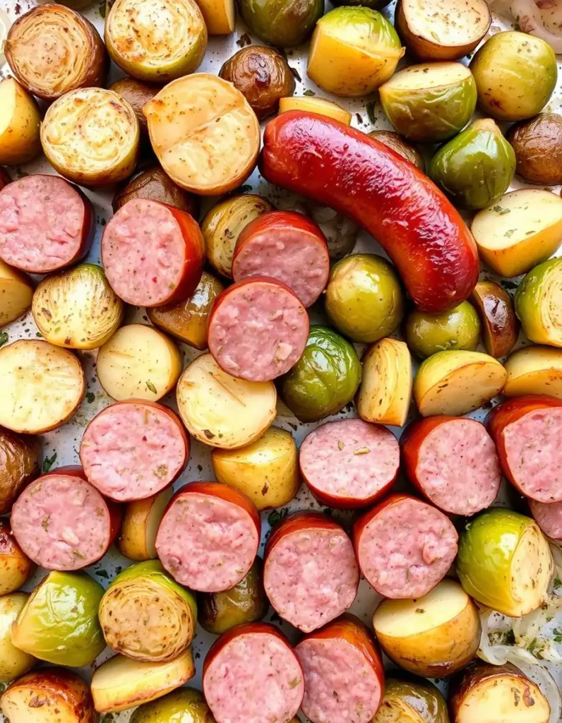 Sheet Pan Sausage and Veggies