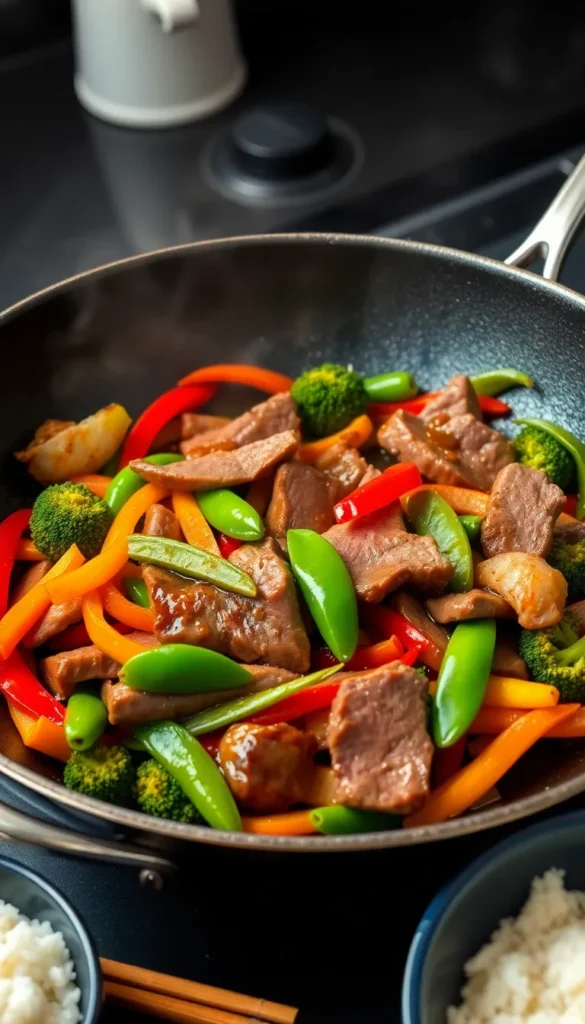Sirloin Steak Stir Fry