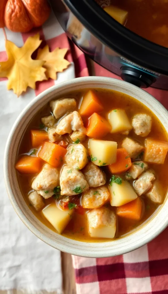 Slow Cooker Chicken Stew