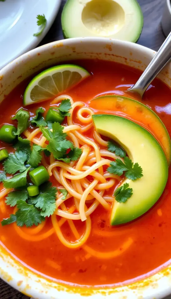 Sopa de Fideo (Mexican Noodle Soup)