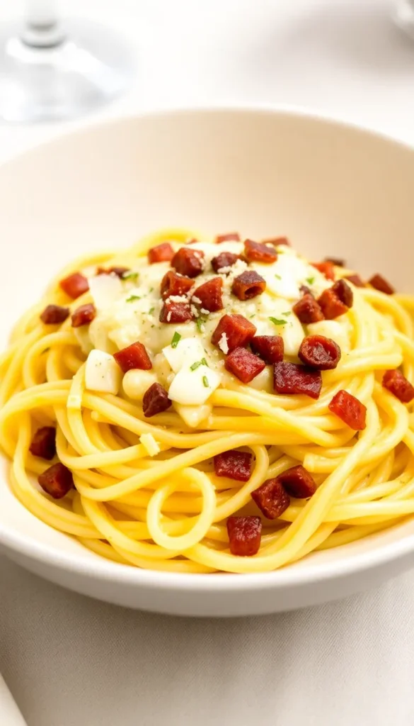 Spaghetti Squash Carbonara