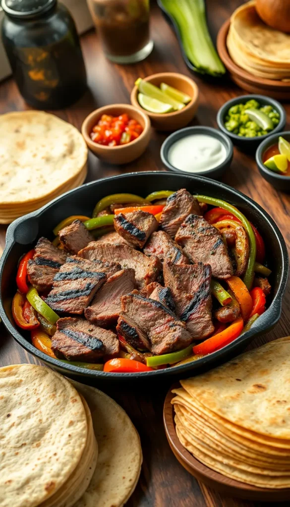 Steak Fajitas