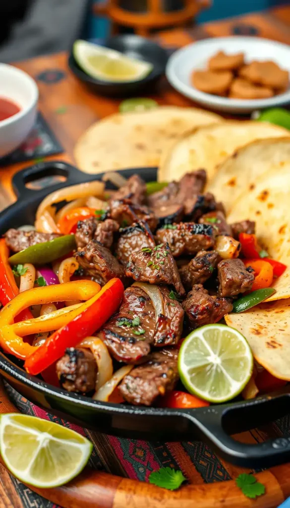 Steak Fajitas