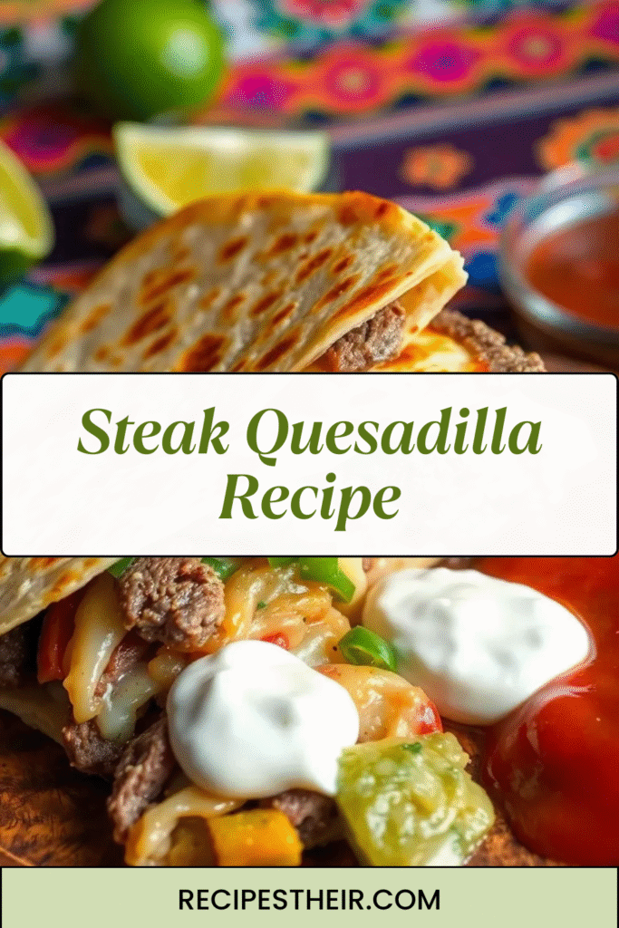 Steak Quesadilla Recipe