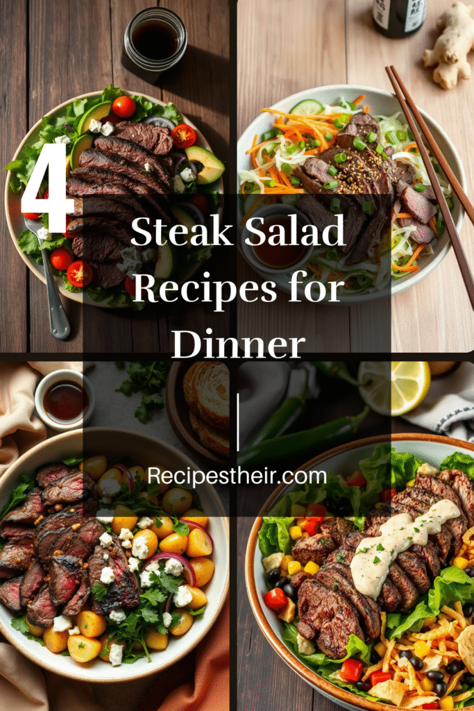 Steak Salad Recipes for Dinner