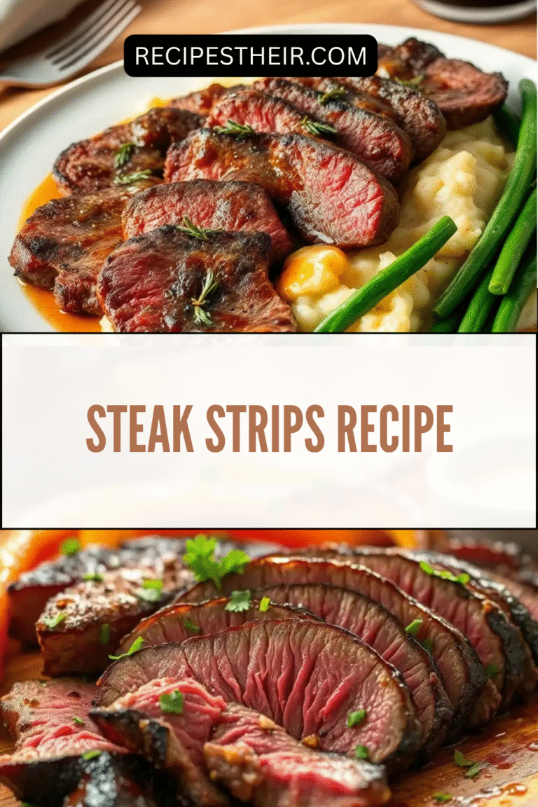Steak Strips Recipe