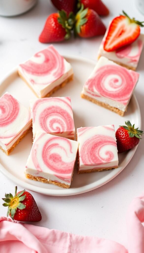 Strawberry Cheesecake Bars