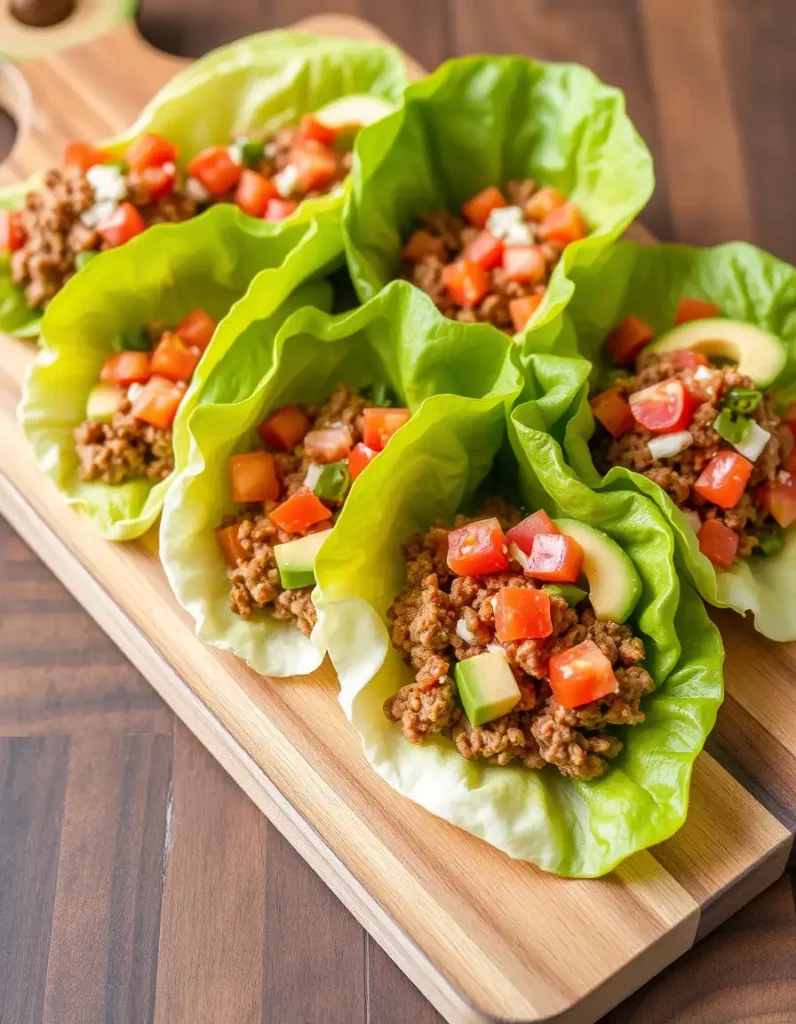 Taco Lettuce Wraps